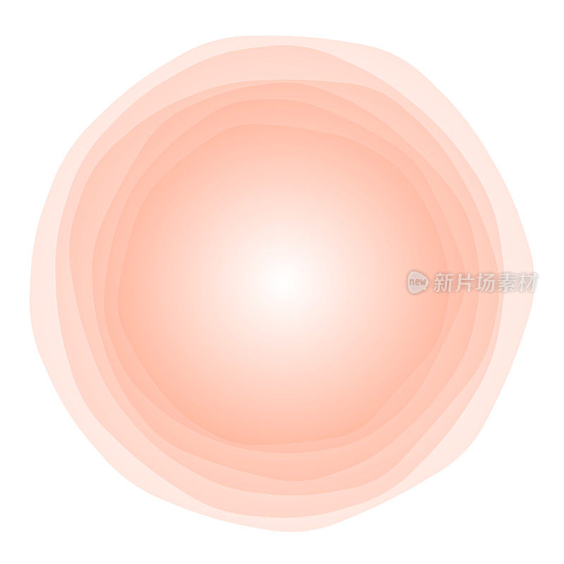 不均匀立体堆叠多个圆角圆点,透明