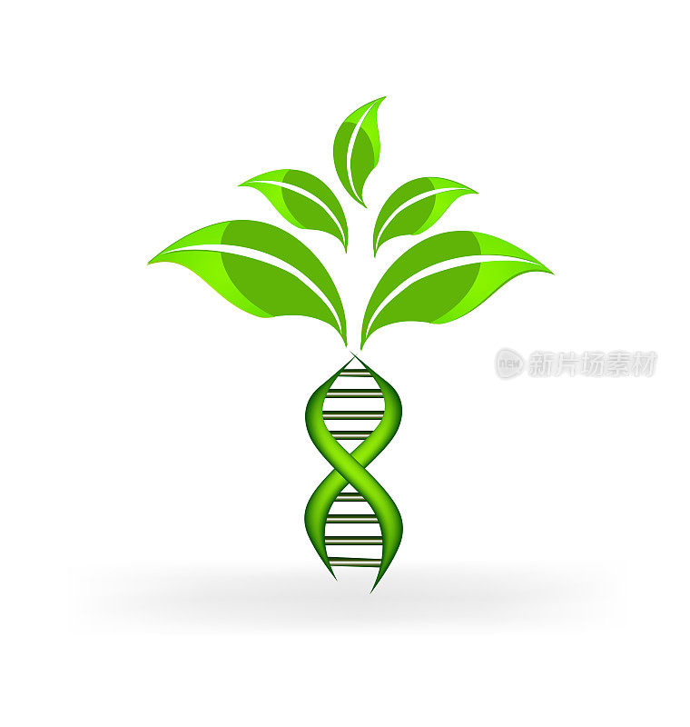 DNA细胞植物图标