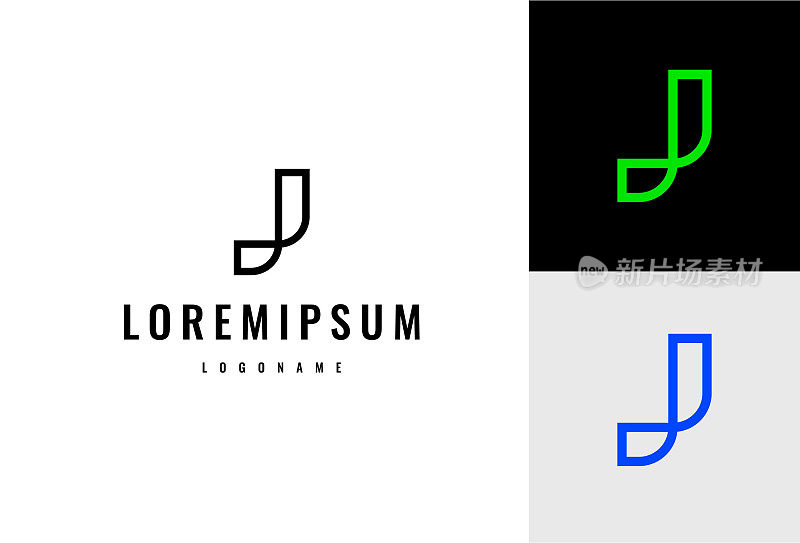 J字母Logo