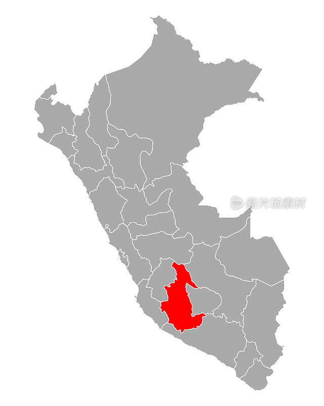 秘鲁阿亚库乔地图
