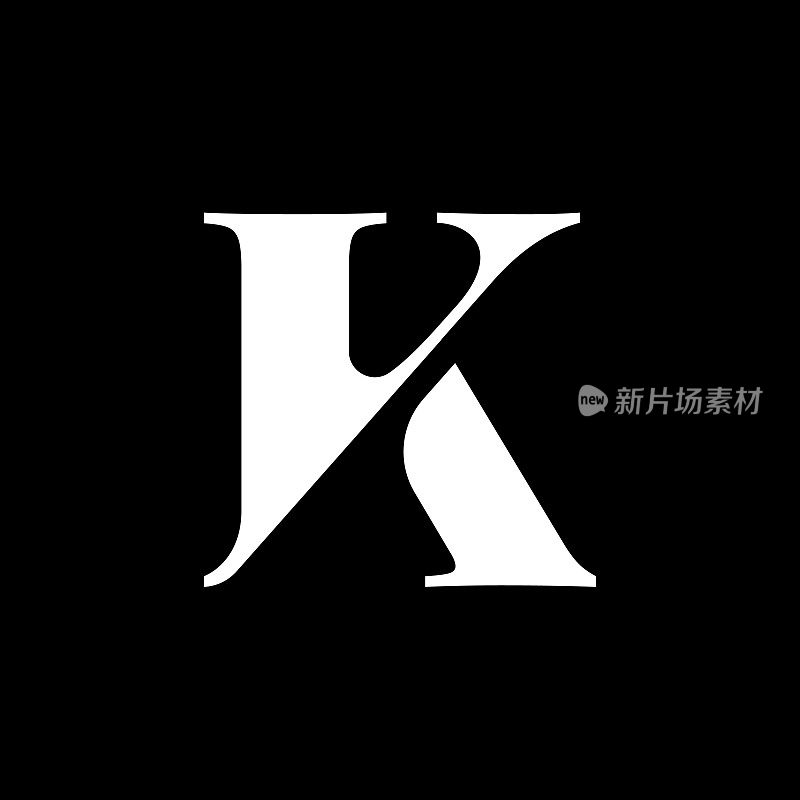 标志设计与字母K