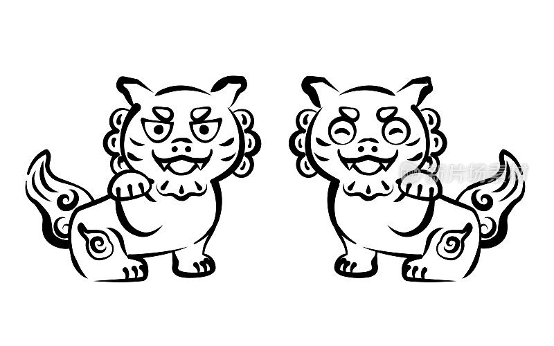 冲绳狮子Shisa插图