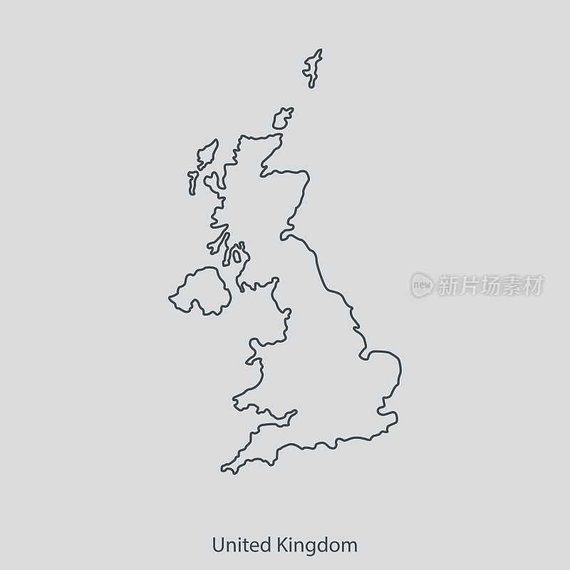 英国地图