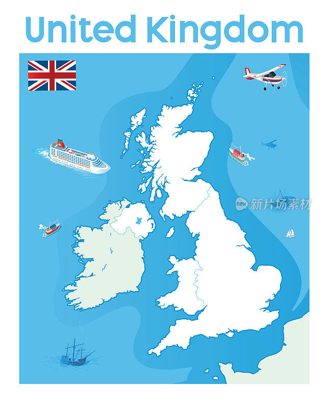 英国地图