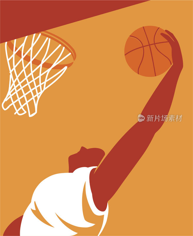 篮球运动员-向量