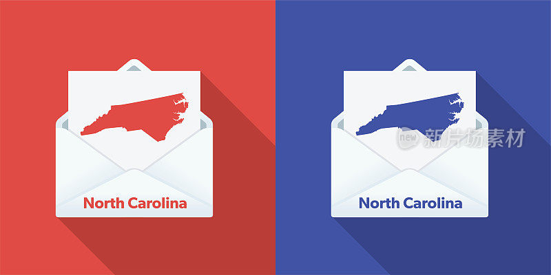 美国选举邮件在投票:北卡罗来纳州