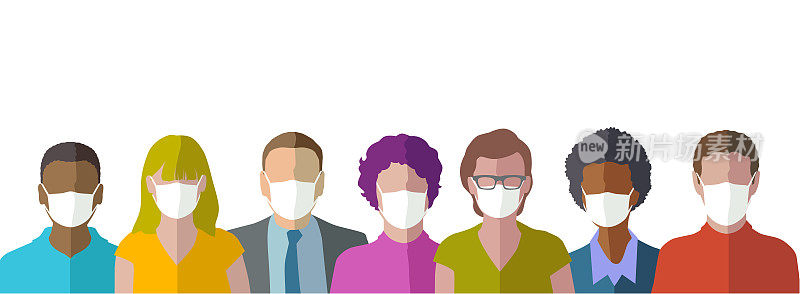 头像图标与保护面具