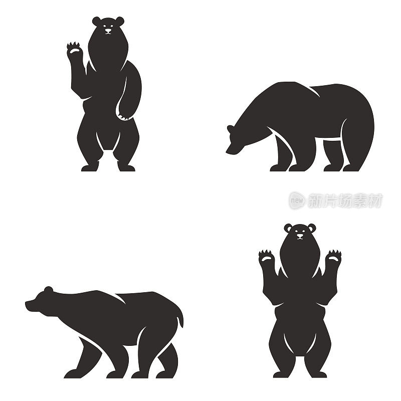 熊向量集的轮廓