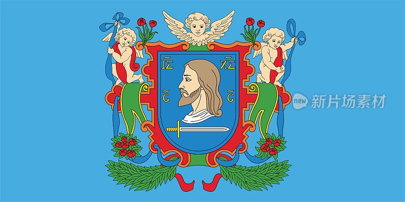 白俄罗斯共和国维捷布斯克旗