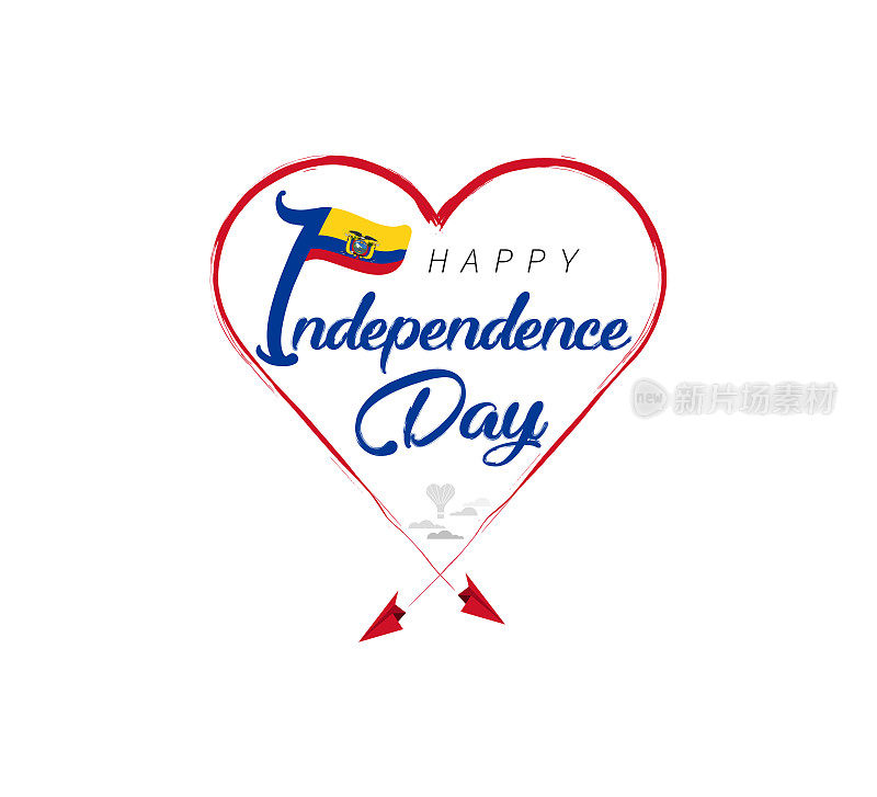 厄瓜多尔独立日快乐。