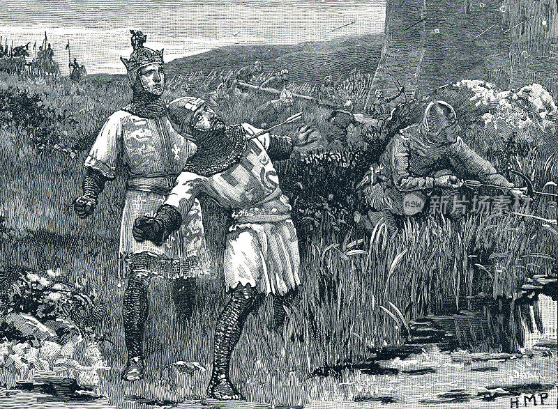 围攻布里奇沃斯城堡17世纪一位骑士为亨利二世牺牲了自己