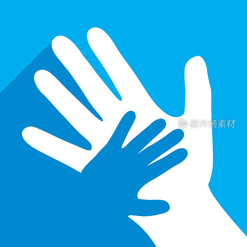 HandsBlue图标