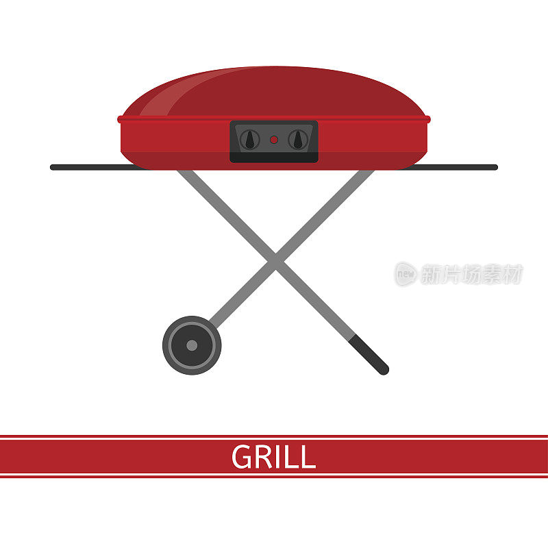 烧烤烤架图标