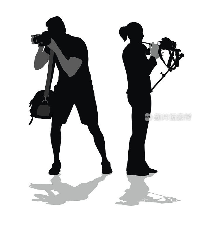 自由职业者和摄影师