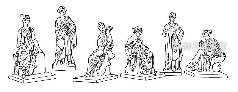 塔纳格拉雕像是公元前4世纪后期制作的希腊陶俑的模压模型，以塔纳格拉的波奥提亚镇命名，许多雕像都是在那里被挖掘出来的，这也是所有陶俑的名字