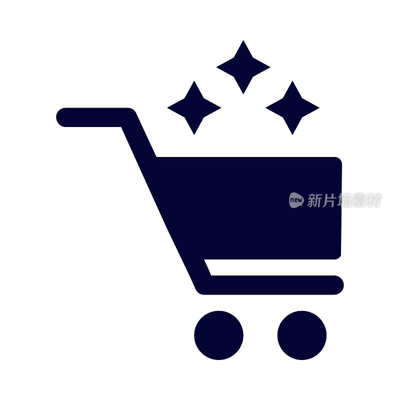 购物车，购物篮购物车，点击，鼠标，网上购物车图标