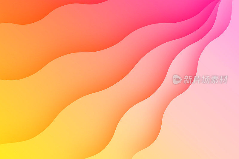 抽象彩色几何企业设计背景。抽象的三角形背景。矢量图素材图