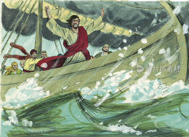 耶稣平静大海