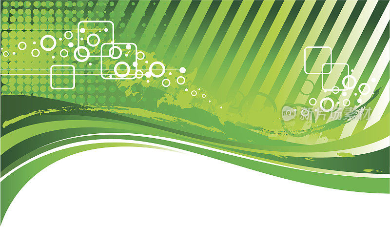 绿色的抽象背景