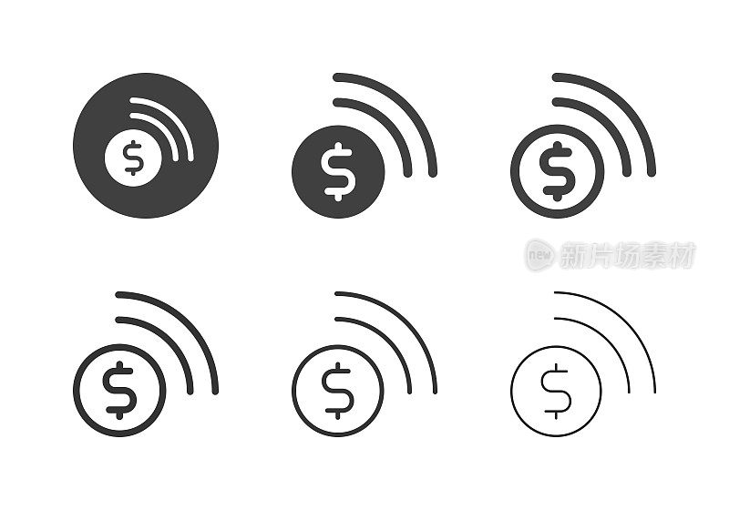 在线支付图标-多系列