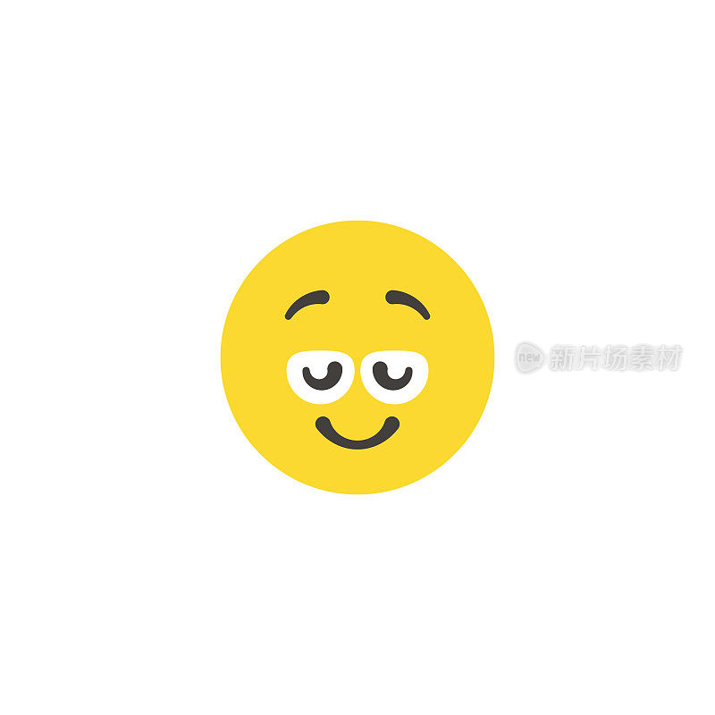 Emoticon大脸平面设计风格