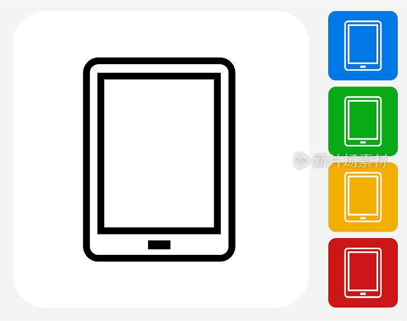 数字平板电脑图标