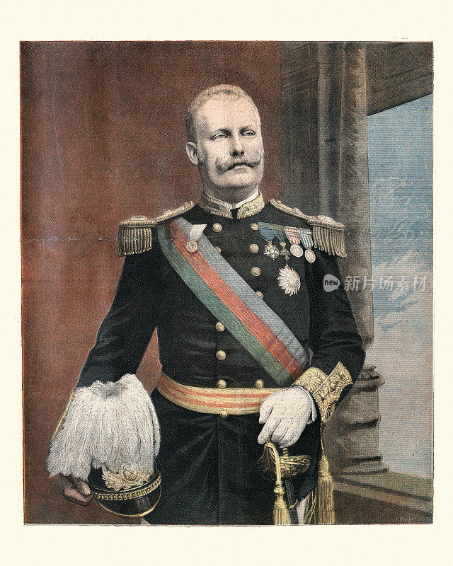 葡萄牙国王卡洛斯一世的肖像