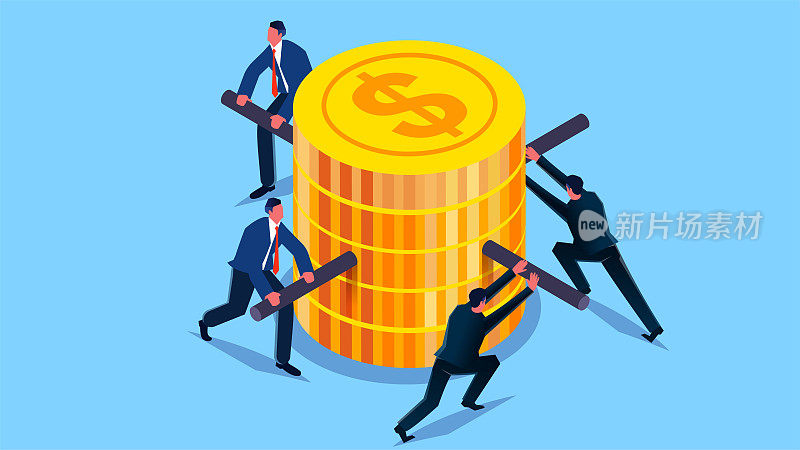 促进经济发展和复苏,改善或改革经济政策,提高效率或质量,商人们共同努力,促进金堆的正常运作