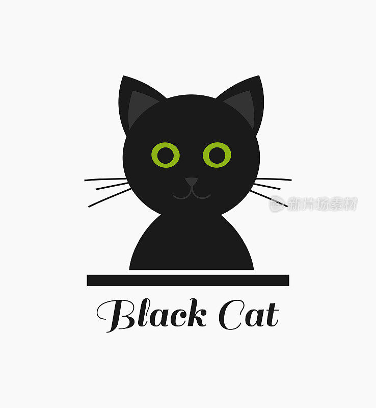 黑猫插图