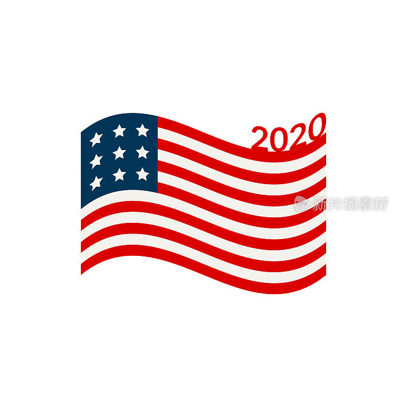 美国2020年大选设计元素