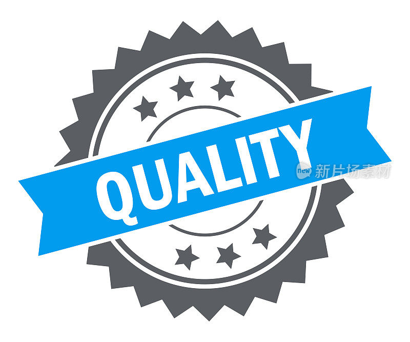 质量-印章,印,印章模板。难看的东西效果。向量股票插图