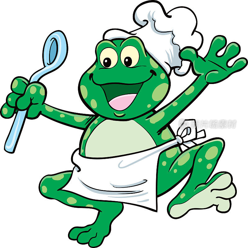 青蛙厨师,吉祥物