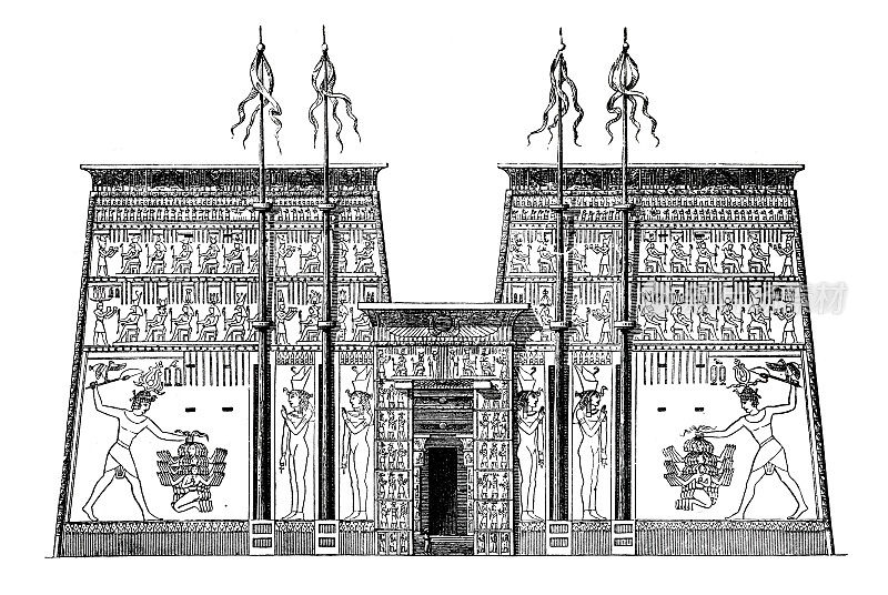 寺庙Edfu