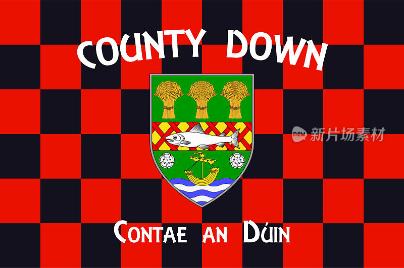 爱尔兰阿尔斯特郡的旗帜