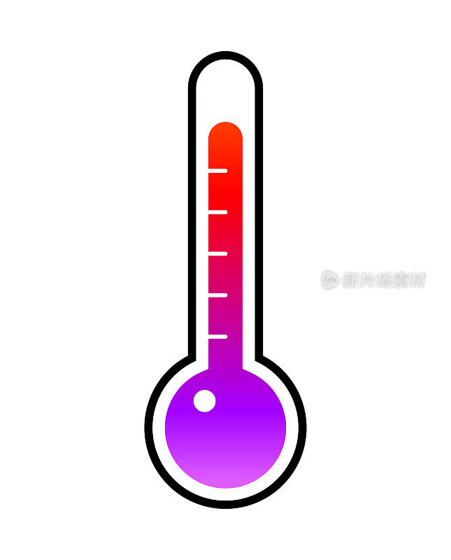 温度计的图标