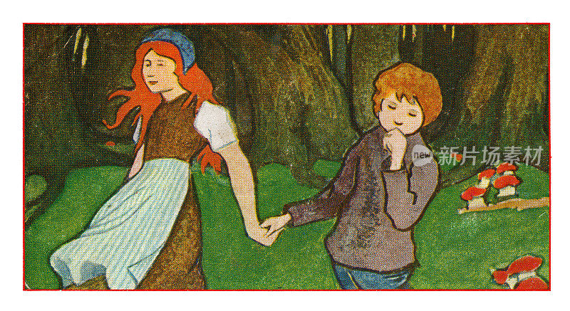 童话新艺术插画1899年