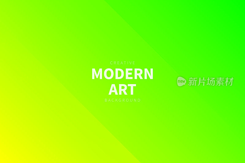 现代抽象背景-绿色梯度