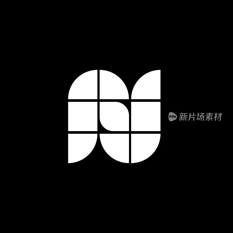 字母N标志