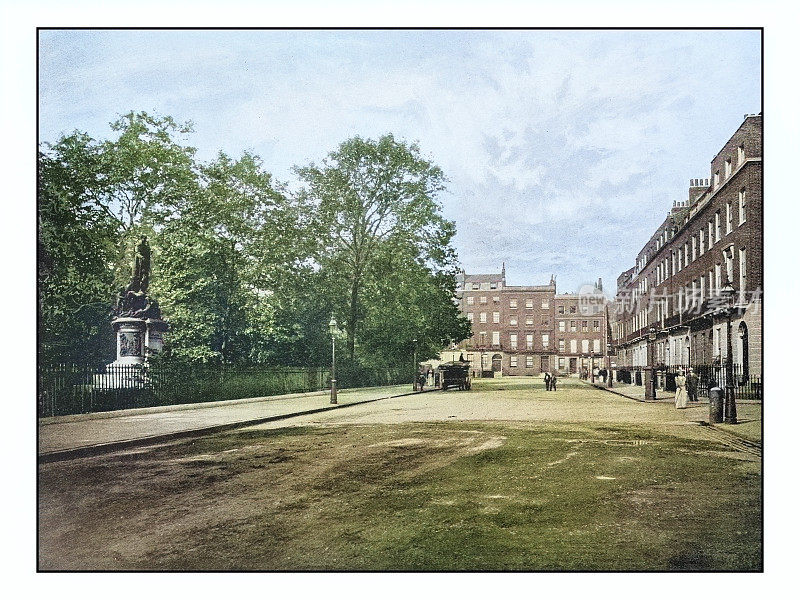 古董伦敦的照片:罗素广场