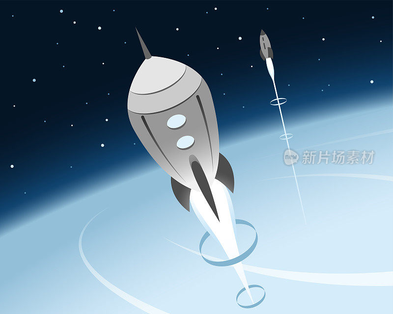 火箭和太空探索场景
