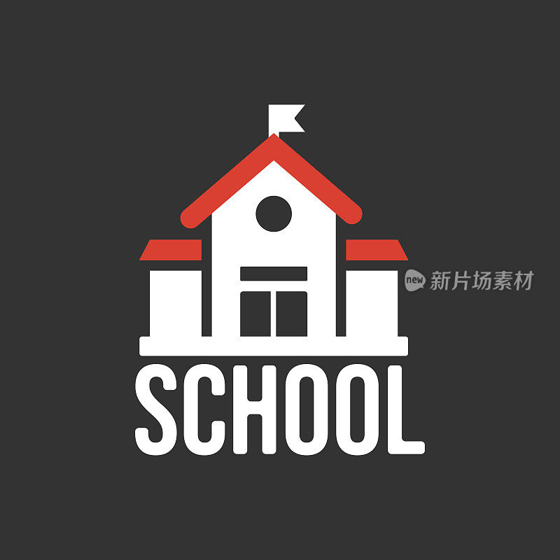 学校的图标