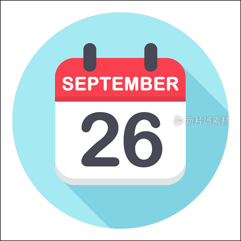 9月26日-日历图标-轮