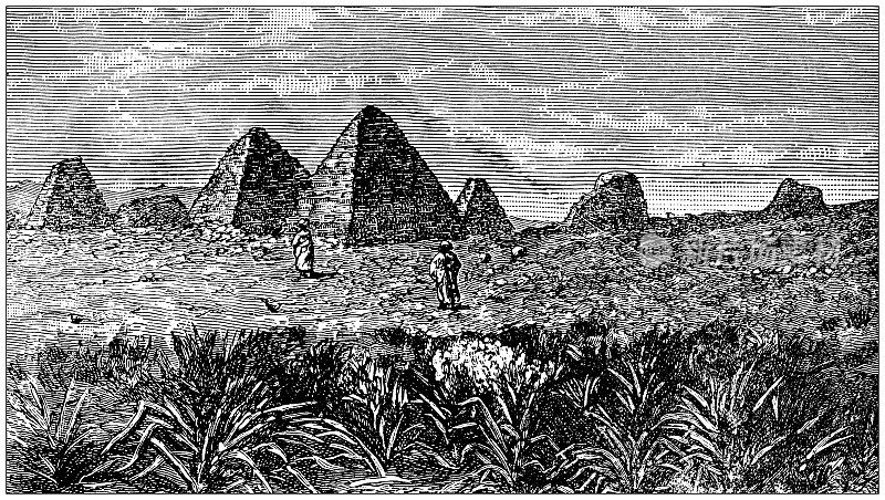 古玩插图:梅洛金字塔