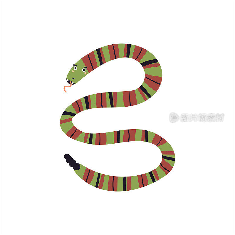 可爱的蛇