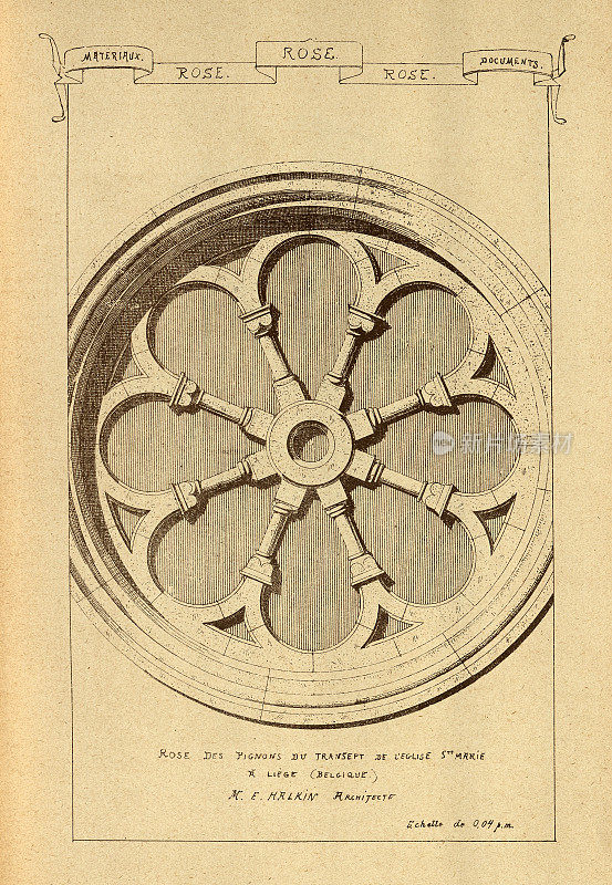 建筑玫瑰窗，比利时，建筑史，装饰与设计，艺术，法语，