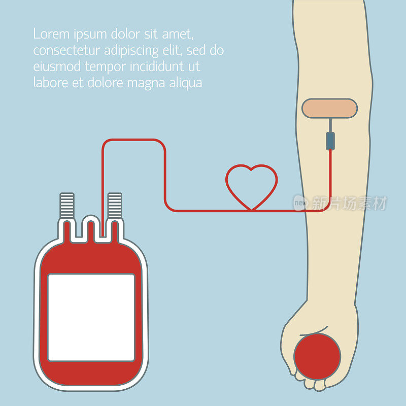 献血海报模板