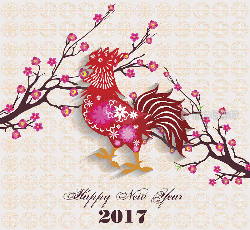 祝2017鸡年新春快乐