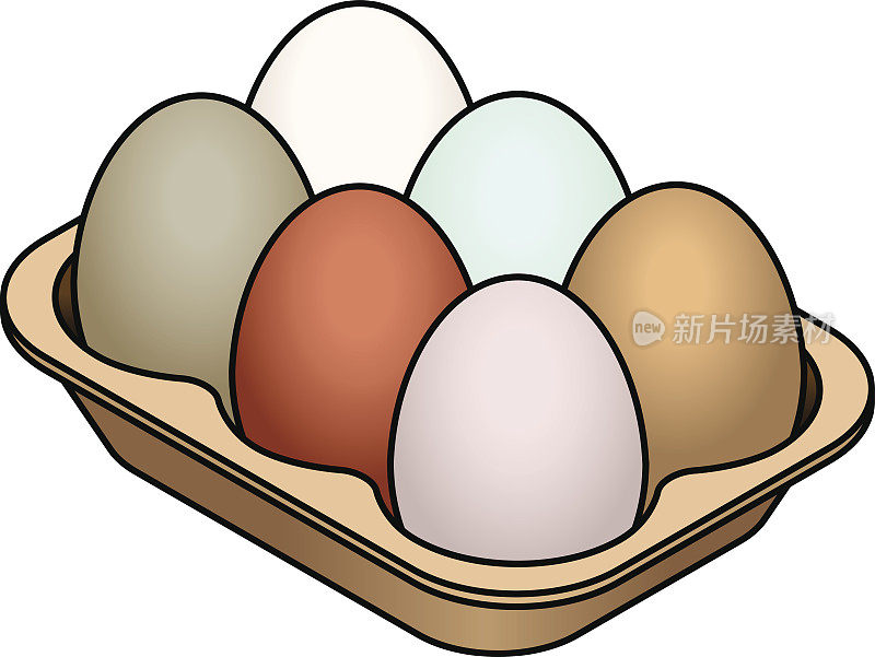 传统的鸡蛋
