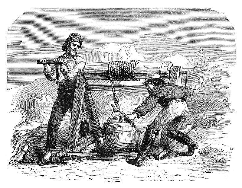美国加州旧金山金矿工人1862年