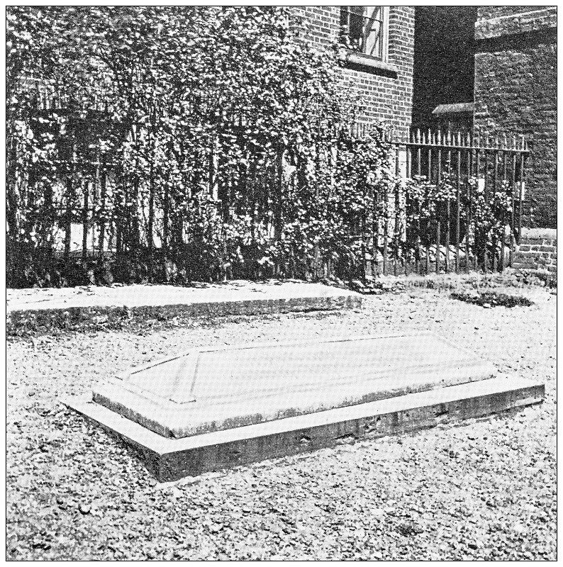 伦敦古玩旅行照片:戈德史密斯的坟墓